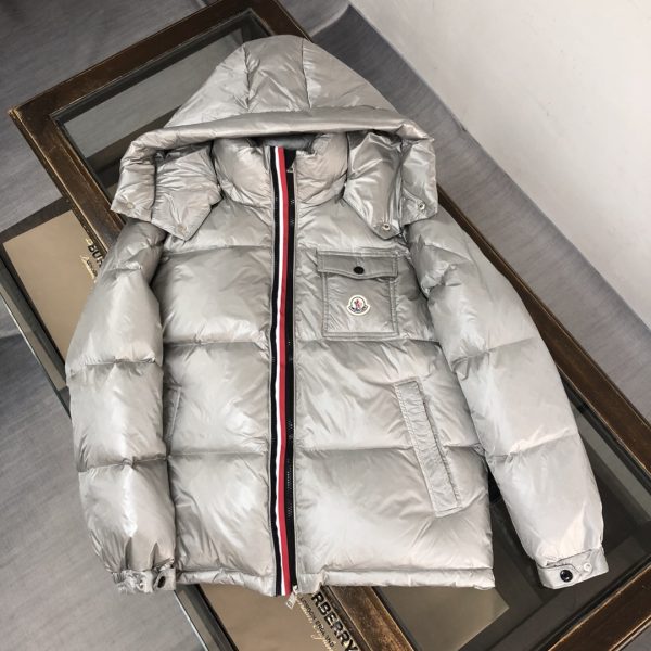 Luxury Moncler Down Jacket Black Style