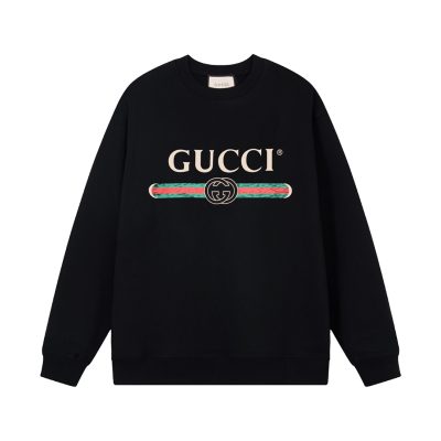High Quality Gucci Sweatshirts Green Print Collection