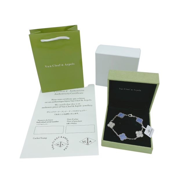 Premium Van Cleef & Arpels Bracelet Purple Elegant Collection