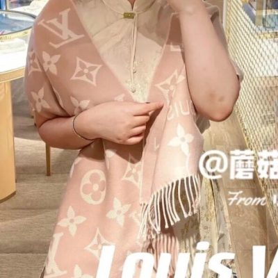 Luxury Louis Vuitton Scarf Wool Logo Collection