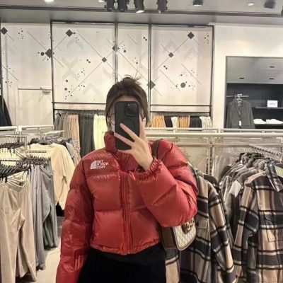 High Quality The North Face Down Jackets Black Urban Style