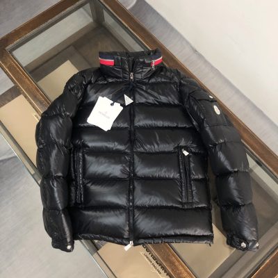Best Selling Moncler Down Jacket Black Fleece Collection