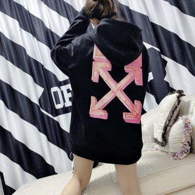 Premium Quality Off-White Hoodie White Cotton Classic Luxury