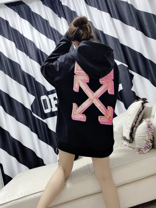 Premium Quality Off-White Hoodie White Cotton Classic Luxury