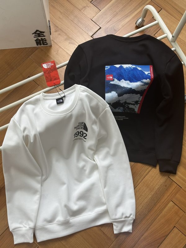 Luxury The North Face Sweatshirts Black Cotton Solid Luxury