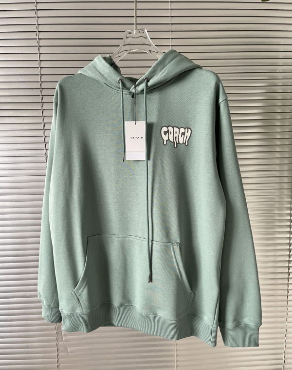 Best Selling Coach Sweatshirts Cream Logo Collection
