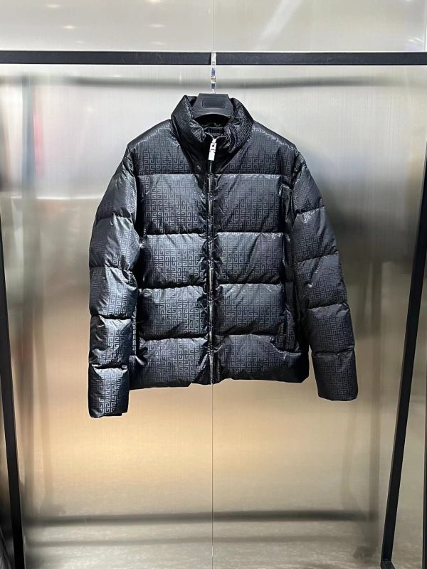 Premium Quality Givenchy Down Jacket Polyester Jacquard Luxury