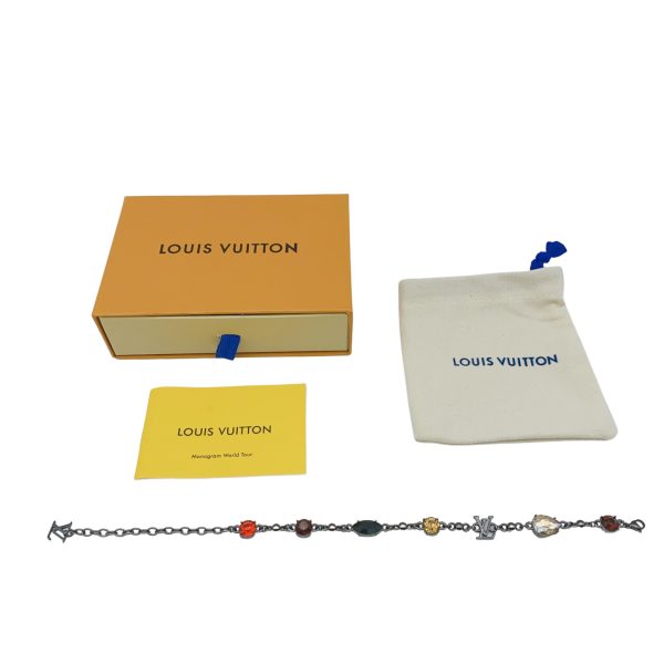 Premium Quality Louis Vuitton Bracelets Grey Logo Style