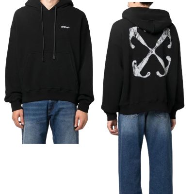 Best Selling Off-White Sweatshirts White Cotton Classic Collection