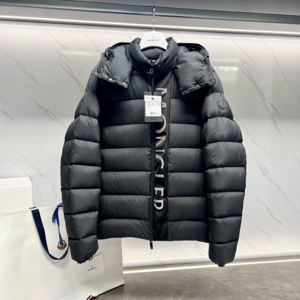 High Quality Moncler Down Jacket Black Luxury