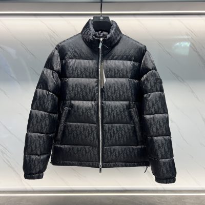 Luxury Dior Jackets Black Satin Jacquard Collection