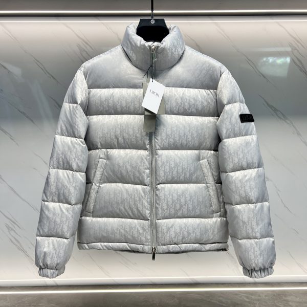 Premium Quality Dior Jackets White Satin Jacquard Collection