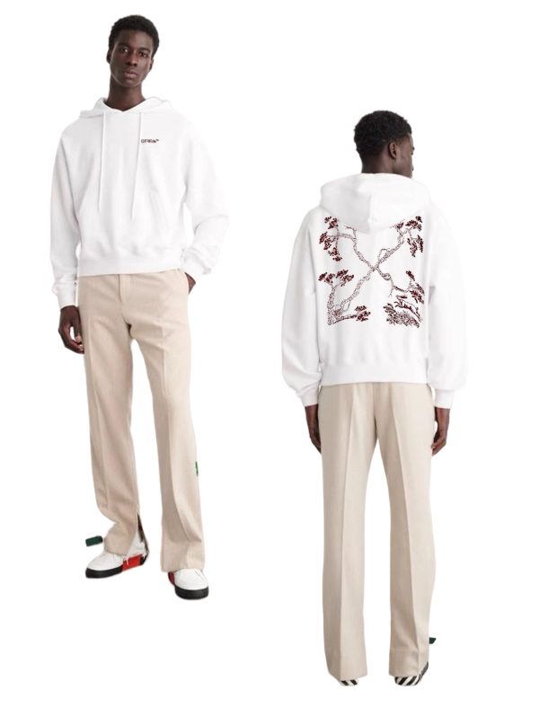 Premium Quality Off-White Sweatshirts White Cotton Classic Luxury