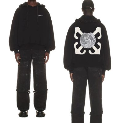 Luxury Off-White Sweatshirts White Cotton Classic Style