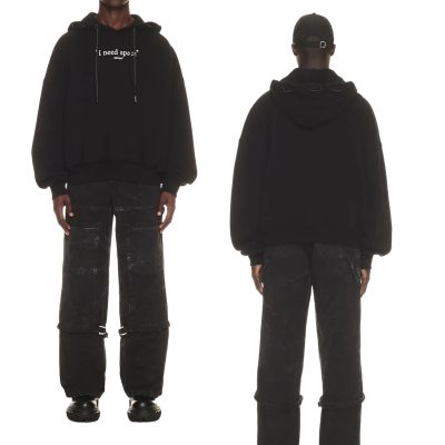 Premium Off-White Sweatshirts White Cotton Embroidered Style