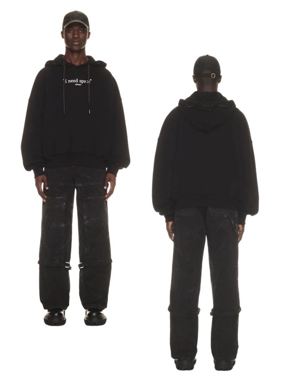 Premium Off-White Sweatshirts White Cotton Embroidered Style