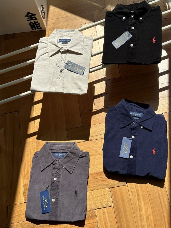 Luxury Ralph Lauren Long Sleeves Navy Solid Collection