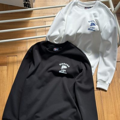Best Selling Fila Sweatshirts Black Cotton Logo Collection
