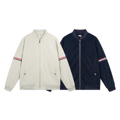 Premium Quality Thom Browne Coat Red Polyester Style