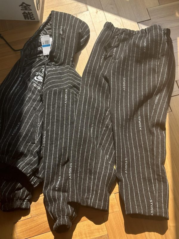 Premium Quality Nike Casual Pants Wool Striped Collection