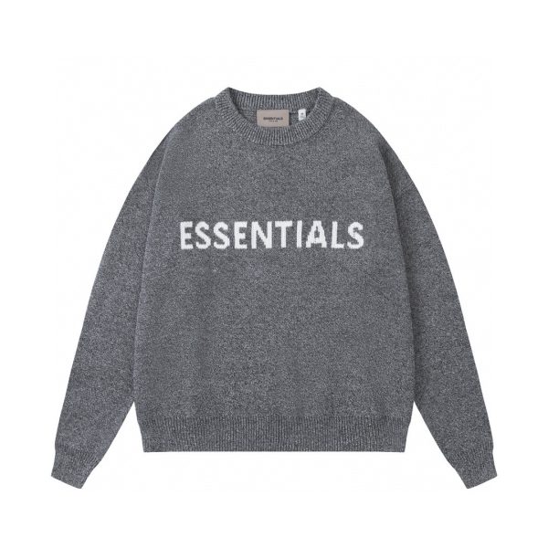 Premium Fear Of God Sweater Gray Classic Luxury