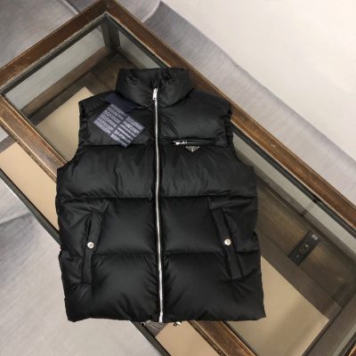 Premium Quality Prada Vest White Nylon Collection
