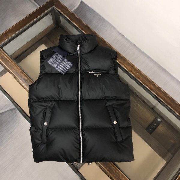 Premium Quality Prada Vest White Nylon Collection