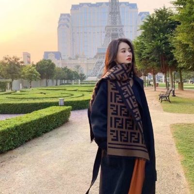 High Quality Fendi Scarf Wool Logo Collection