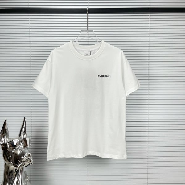 Best Selling Burberry Short Sleeves Black Logo Collection