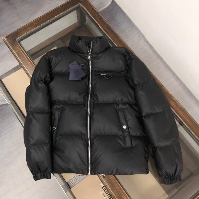 Best Selling Prada Down Jacket White Nylon Luxury