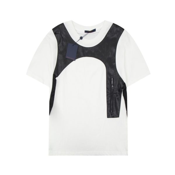 Best Selling Louis Vuitton Short-Sleeved Shirts Leather Classic Luxury