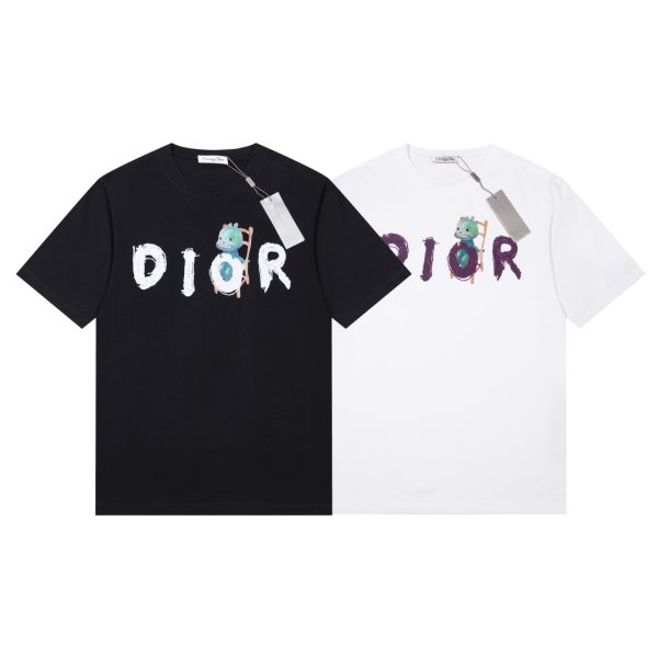 Premium Dior Short Sleeves Black Collection