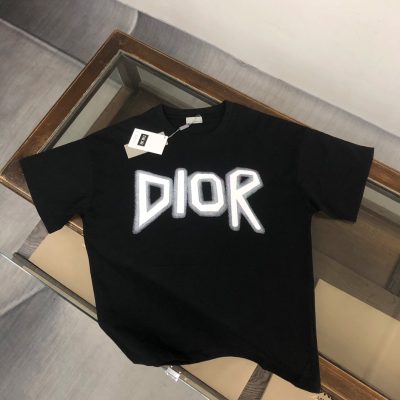 Premium Dior Short Sleeves Cotton Monogram Style
