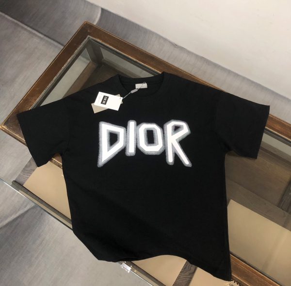 Premium Dior Short Sleeves Cotton Monogram Style