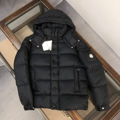 Best Selling Moncler Coats Black Nylon Luxury
