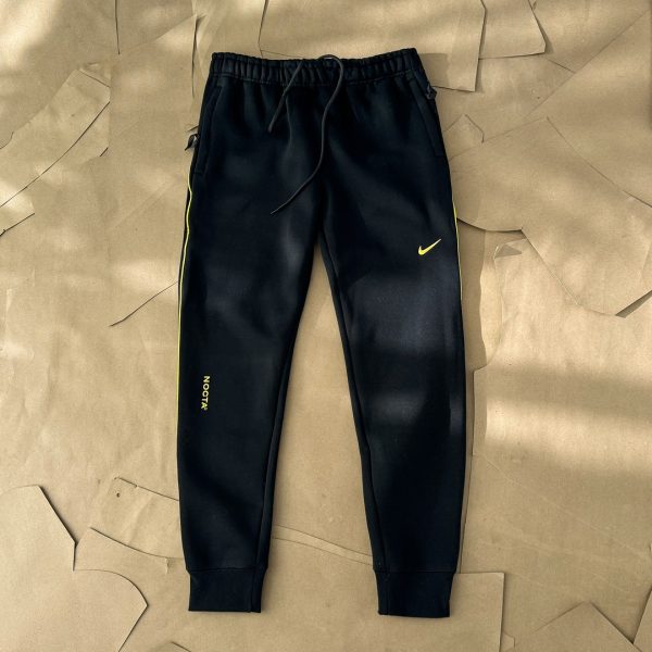 Luxury Nike Trousers Navy Fleece Print Luxury