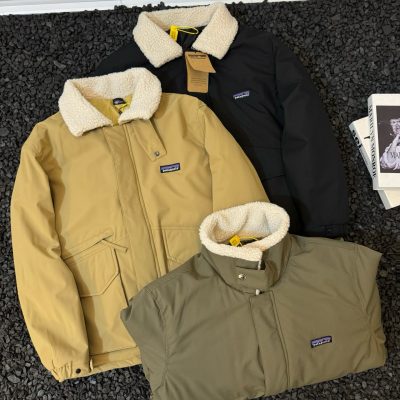 Premium Patagonia Jackets Khaki Cotton Style