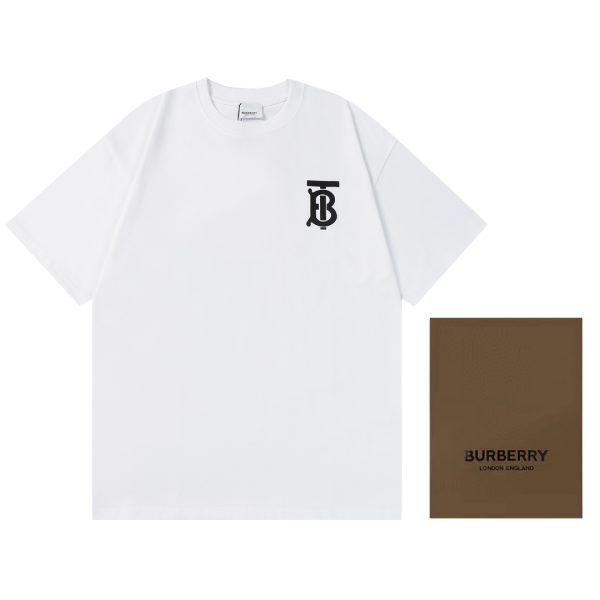 Luxury Burberry Short Sleeves Black Classic Luxury