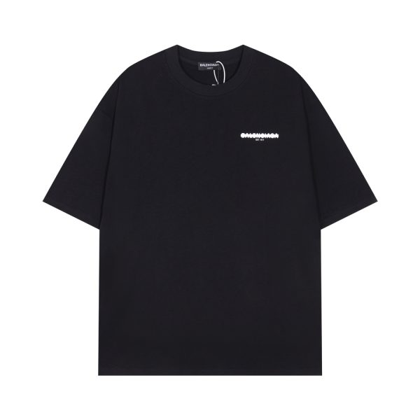 High Quality Balenciaga Short Sleeves Cotton Print Luxury