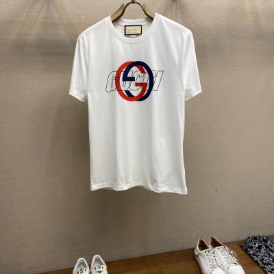 Luxury Gucci Short Sleeves Cotton Classic Collection