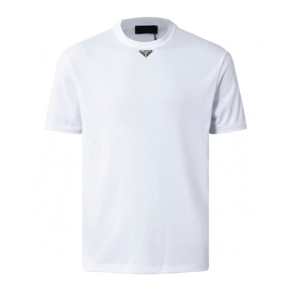 Premium Prada Short Sleeves Cotton Washed Style