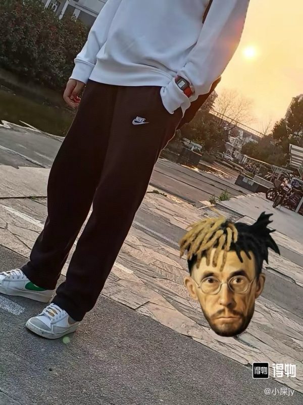 Premium Nike Pants Black Knit Casual Luxury
