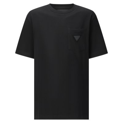 Luxury Prada Short Sleeves Fleece Washed Luxury