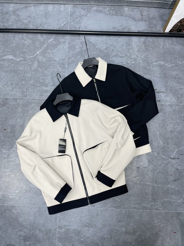 Premium Armani Coats Black Casual Collection