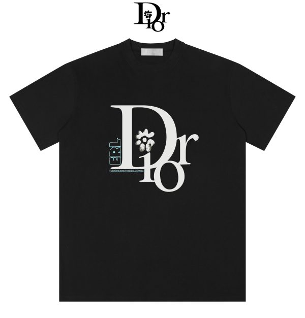 High Quality Dior Short Sleeves Print Luxury