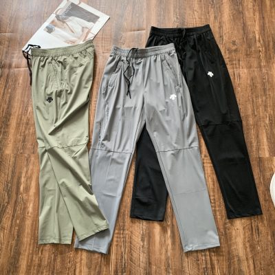 Luxury Descente Trousers Black Casual Style