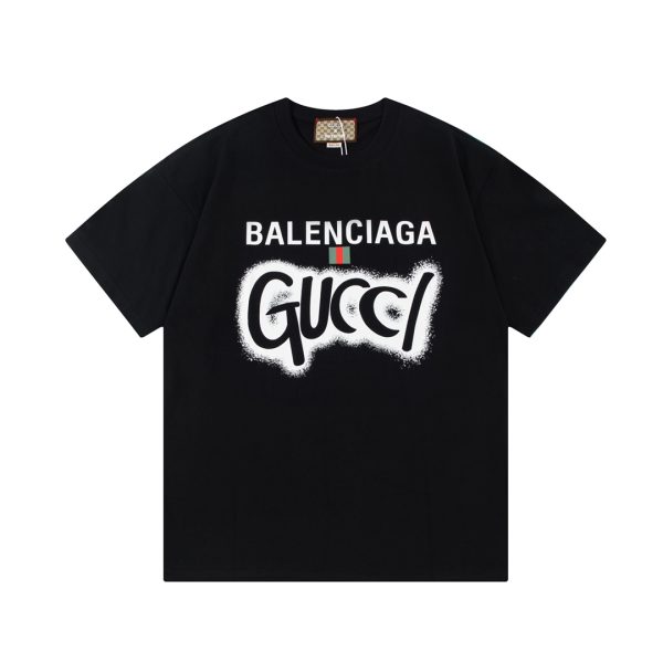 Best Selling Gucci Short Sleeves Black Print Collection