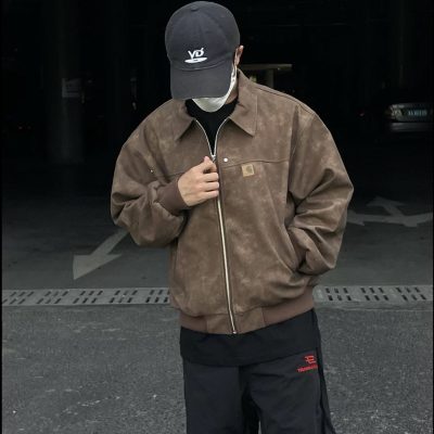 Best Selling Carhartt Shirts Brown Leather Vintage Collection