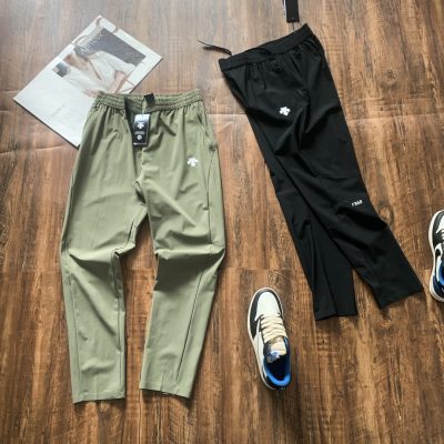 Luxury Descente Pants Black Breathable Style