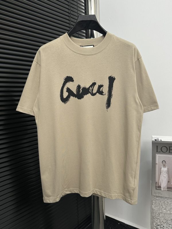 Premium Gucci Short Sleeves Cotton Style